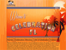 Tablet Screenshot of celebrationhouses.com